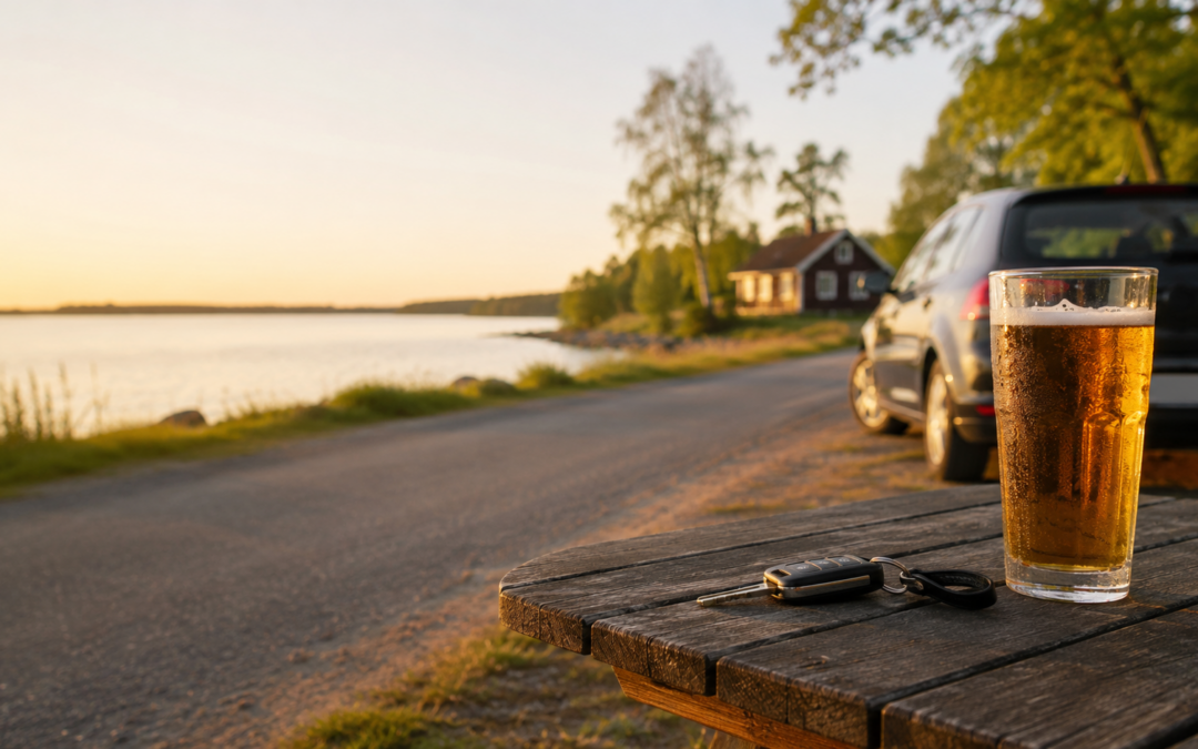 Alkoholi ja autoilu – rattijuopumuksen rajat ja seuraukset